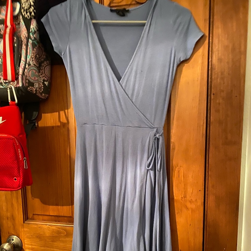 Blue dress